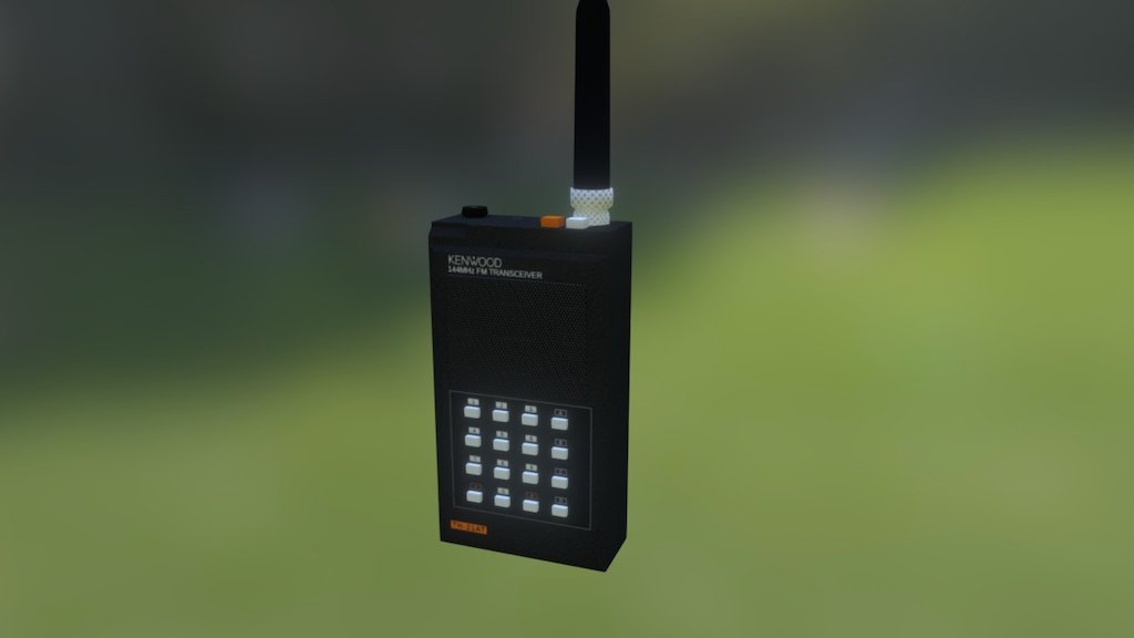 Kenwood Transceiver - 3D model by nitchcast [20ff9e9] - Sketchfab