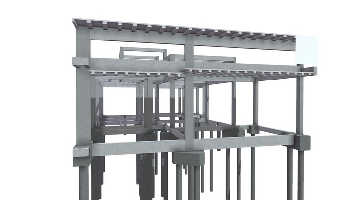 PROJETO ESTRUTURAL - PR 3D Model