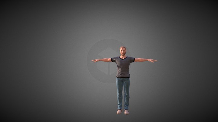 2 M@ Free Hang Hop Right 3D Model