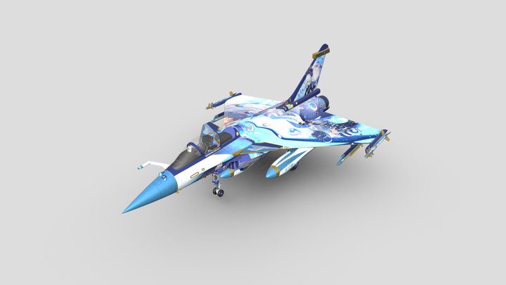 Rafale_C_F3 + Furina 3D Model
