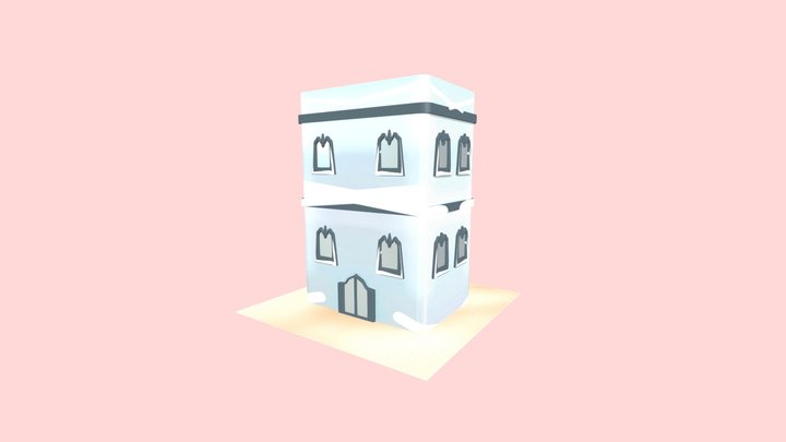 House Low Poly 3D Model