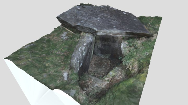 Dolmen "Santo Tomé" (Lugo, Galicia) 3D Model