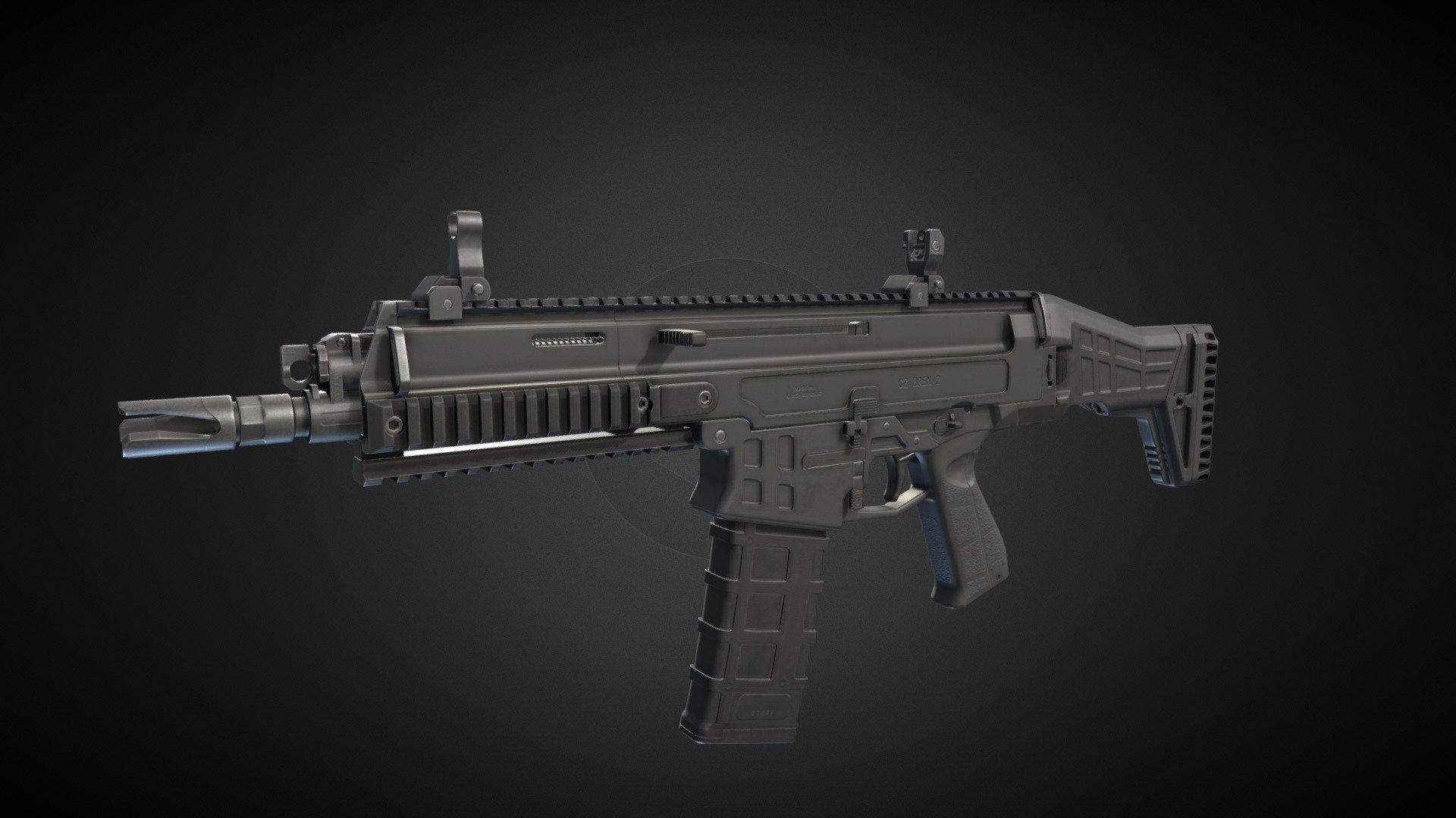 CZ Bren 2 NATO - Buy Royalty Free 3D model by Akinaro [21038d3 ...