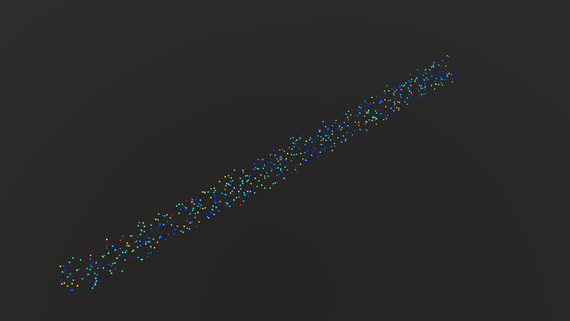 Uniformly distributed hologram