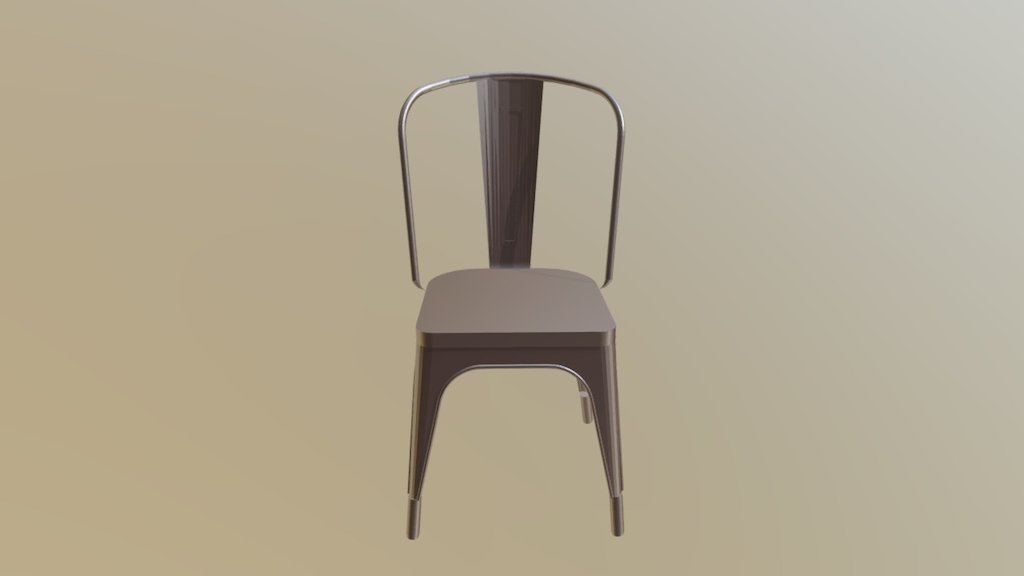 Tabouret Bronze Rustic Dining Chair