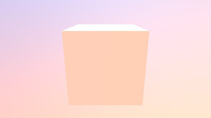 Cube 3D Model