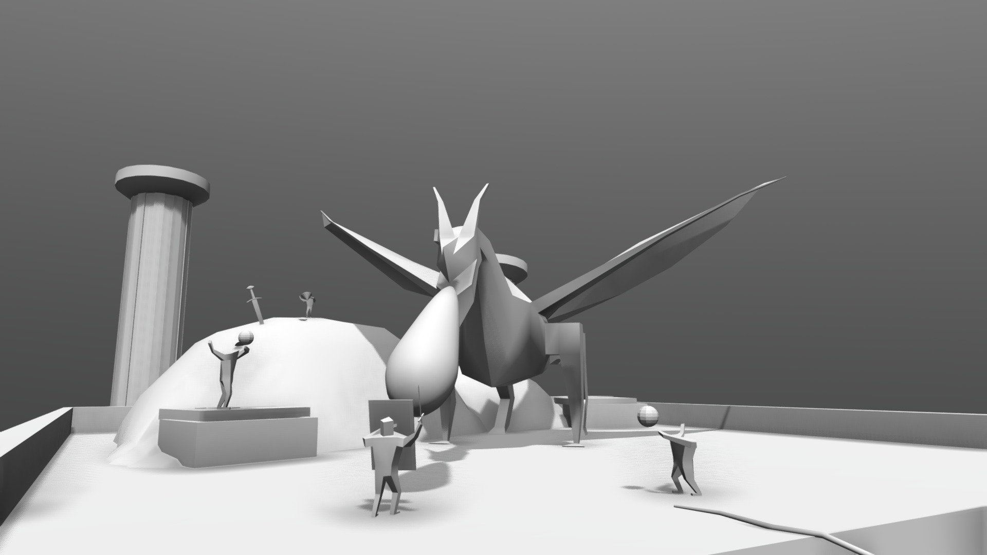Monster Garden - Greybox