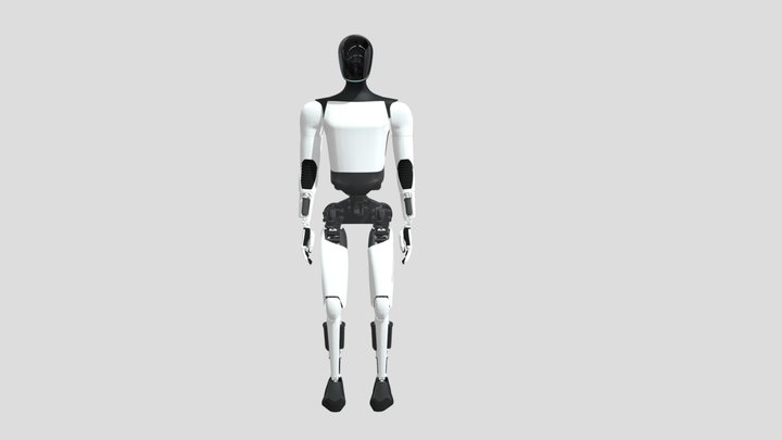 Optimus Gen tesla robot Advanced 3D Model