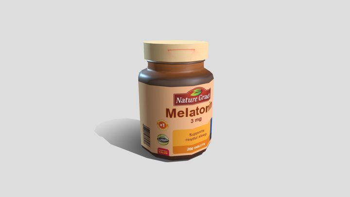 Melatonin 3D models - Sketchfab