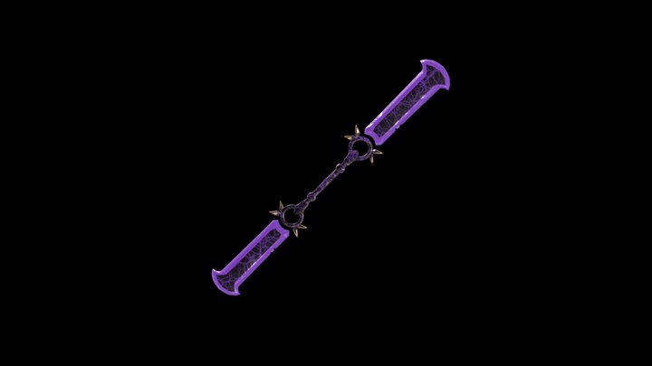 Dual Sword Of Awsomeness 3D Model