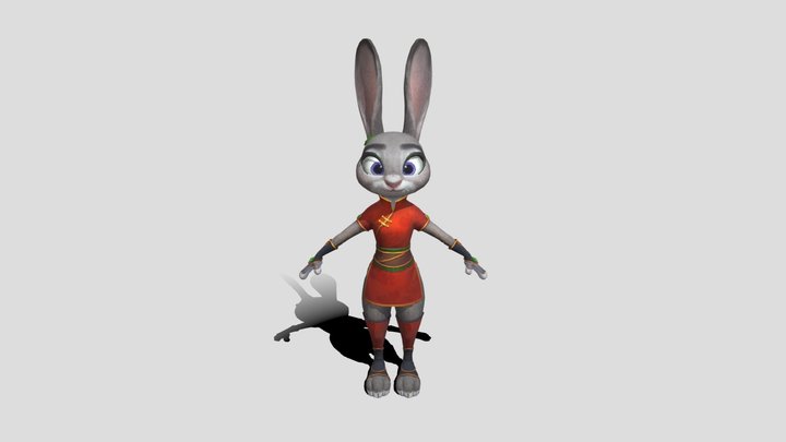 Mobile - Zootopia_ Your Dream Diary - Characters 3D Model