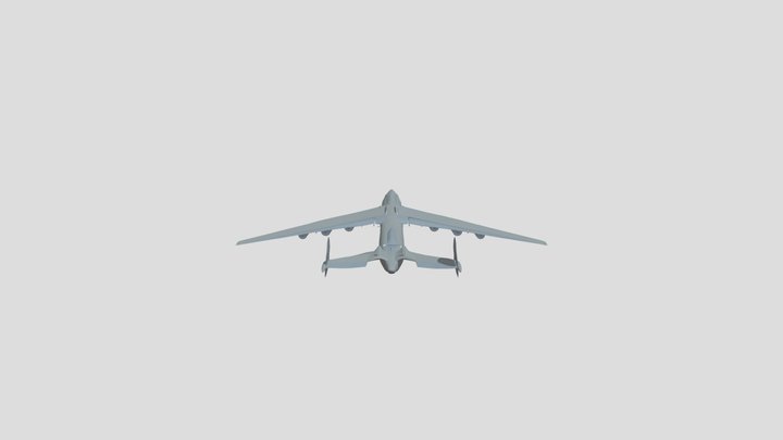 Futuristic-antonov-an-258-ome-true 3D Model