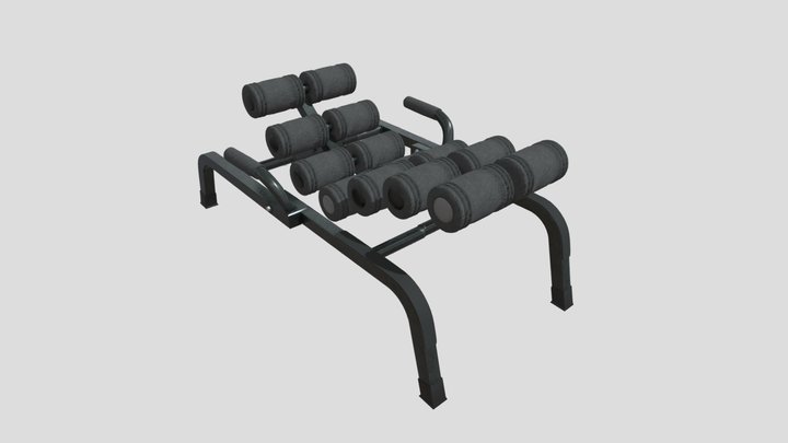Fitness Equipment 3D Model