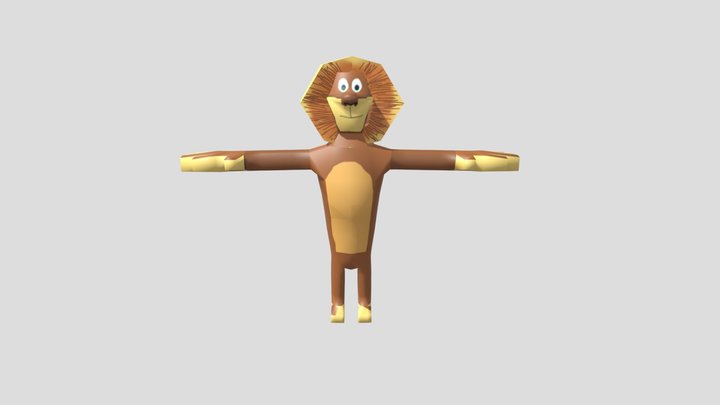 1131448007-W14-角色UV&3DPaint練習作業 3D Model