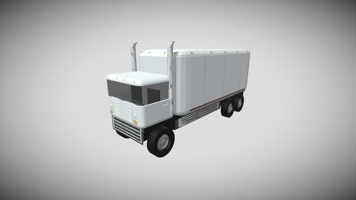 Truck (Box Truck) 3D Model