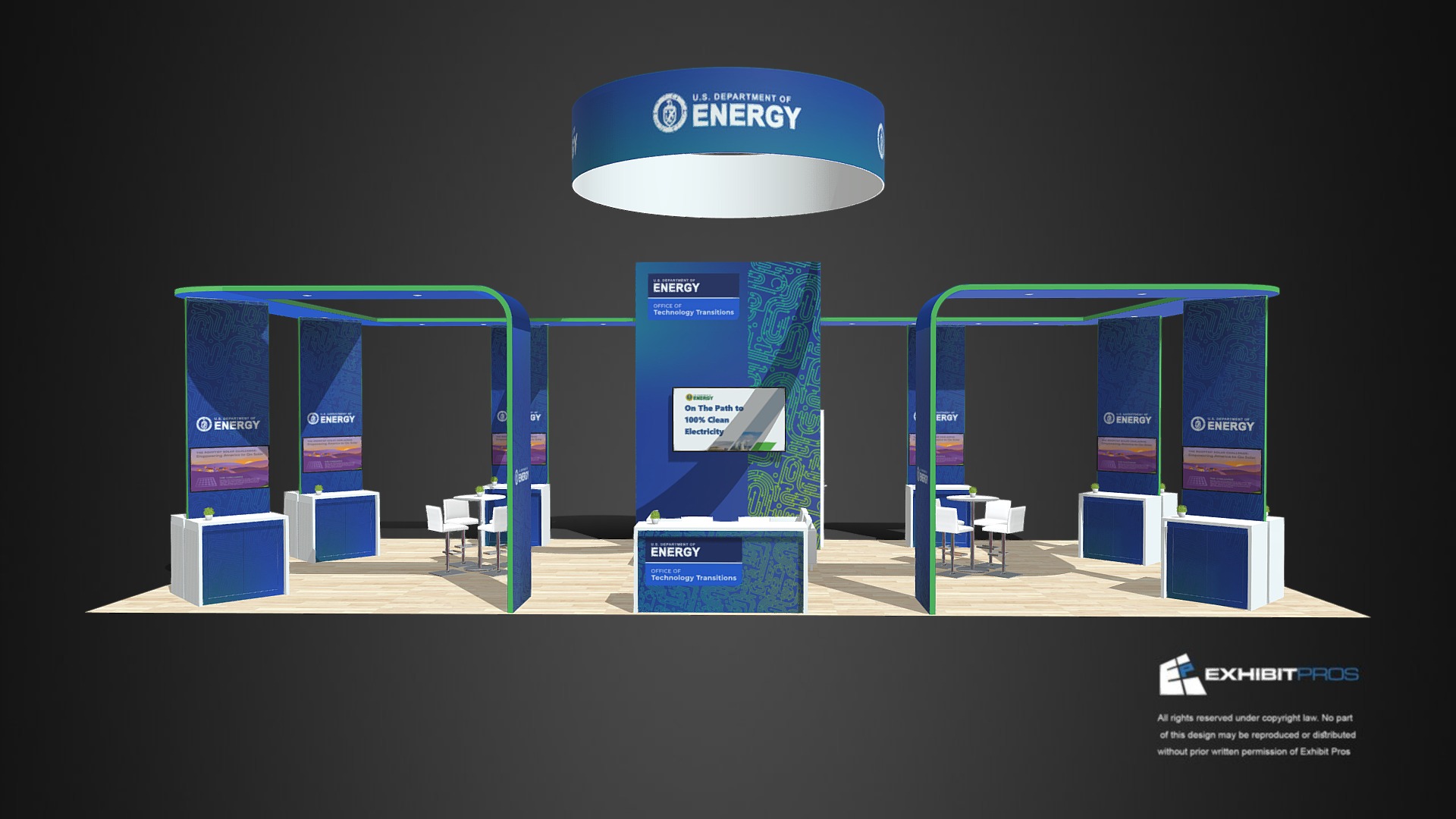 US Department Of Energy CES 2024 V2 3D Model By Exhibit Pros   Blob 