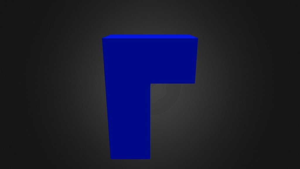 Blue Puzzle Cube Part - 3D model by ading9 [210bd09] - Sketchfab