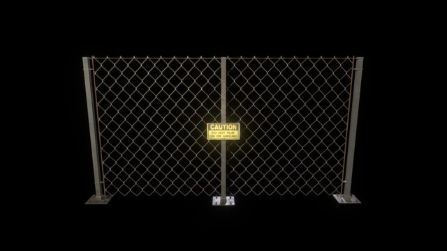 Fence 3D Model