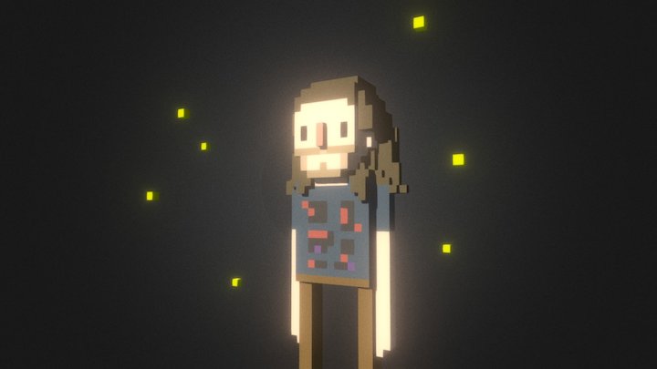 Me and the fireflies 3D Model
