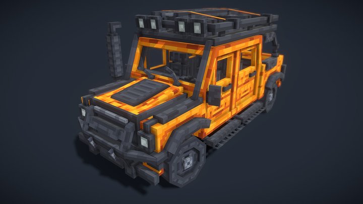Offroad Car 3D Model