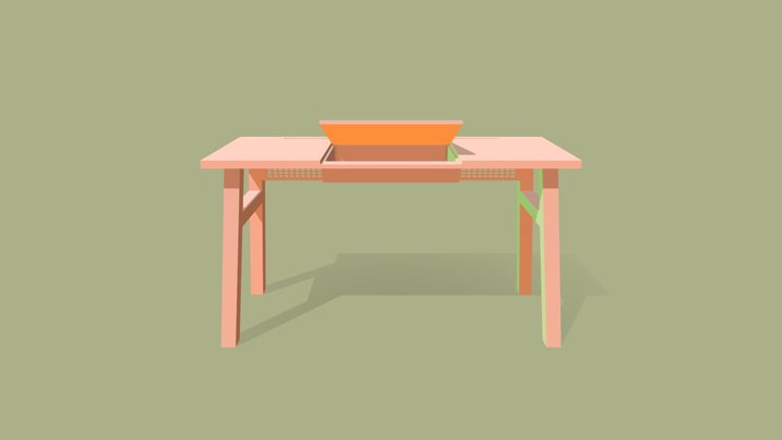 desk 3D Model