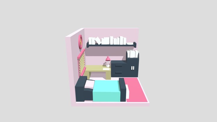 phòng 3D Model