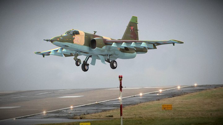 Су-25 Штурмовик 3D Model