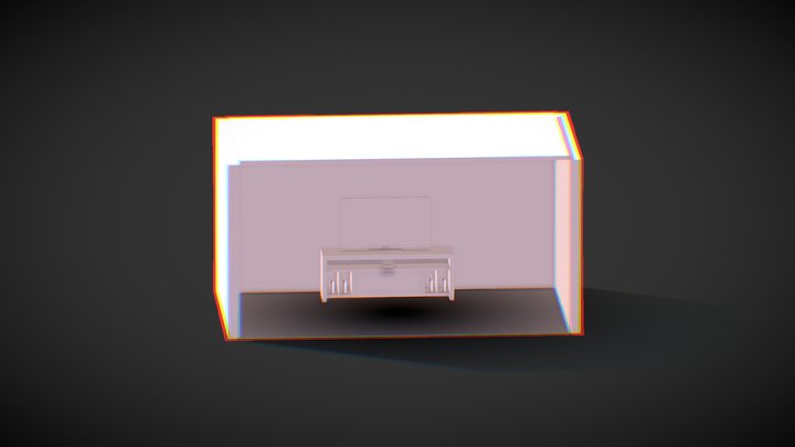 cabinet TV 3D Model