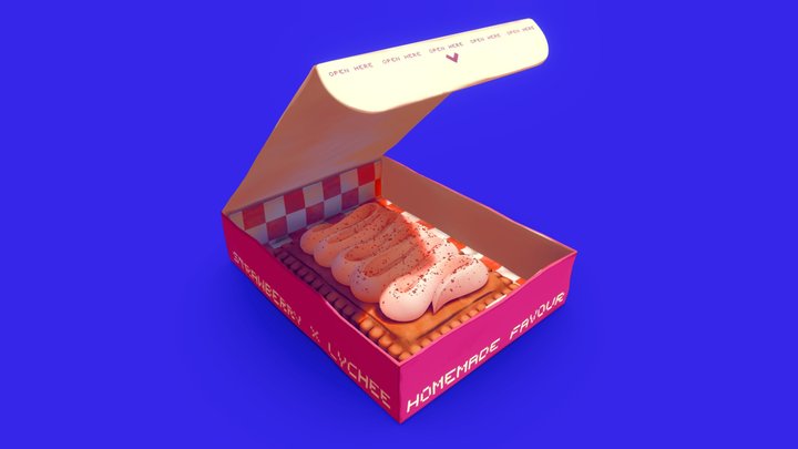 Pop Tart Redesign 3D Model