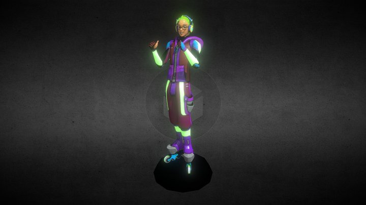 Optrellian the wise. 3D Model