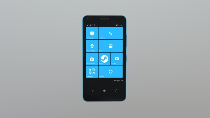 Microsoft Lumia 640 3D Model