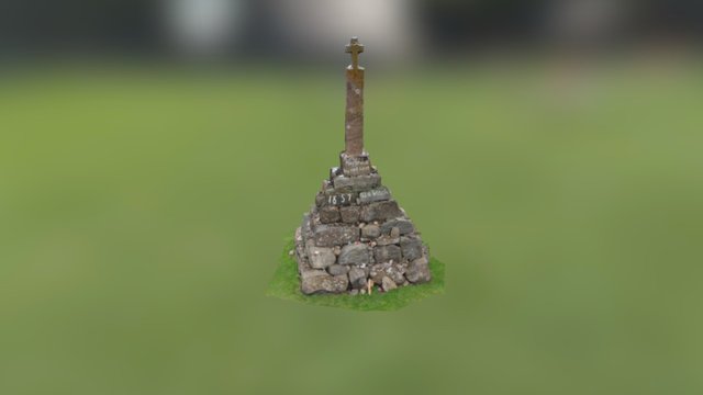 Maggie Wall Monument 3D Model