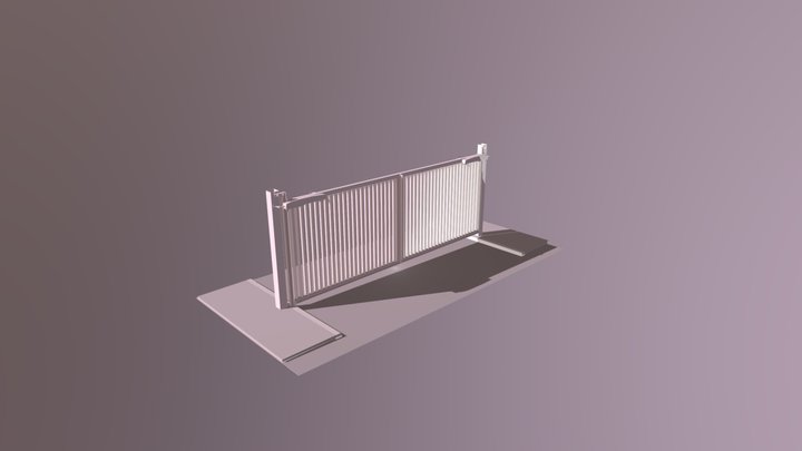 31250PH School Gate 3D Model