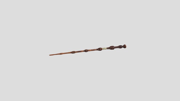 Elder Wand 3D Model