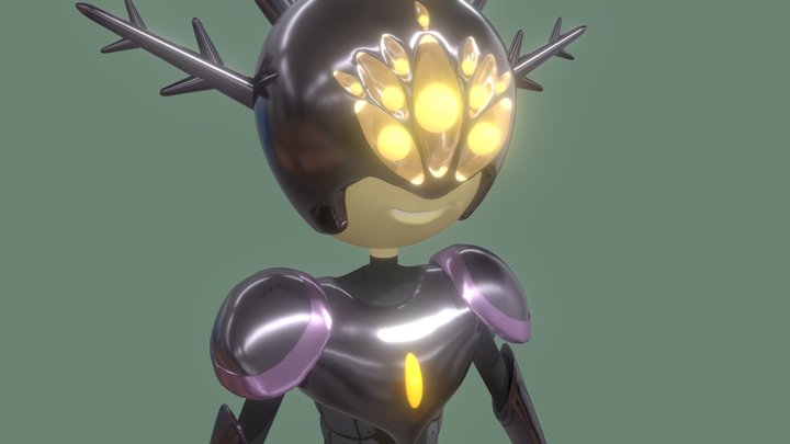 Marcy Wu Night Figure 3D Model