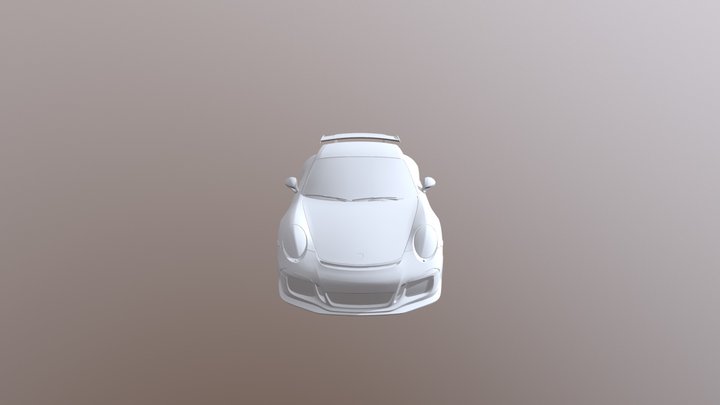 2013 Porsche 911 GT3 3D Model