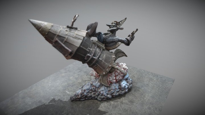 Engineer goblin from World of Warcraft 3d scan 3D Model