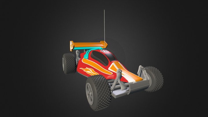 RC Car 3D Model