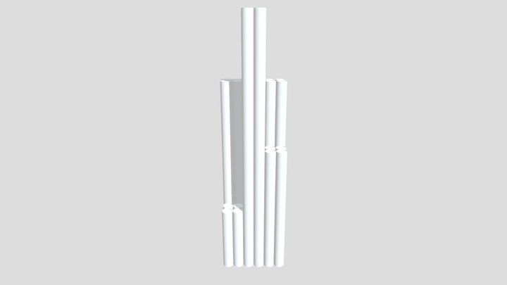 6x6 Willis Tower 3D Model