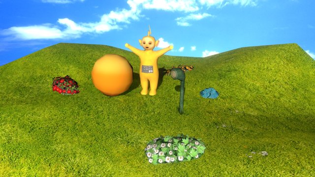 拉拉 3D Model