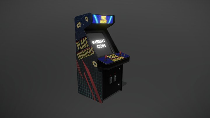 Arcade Machine 3D Model