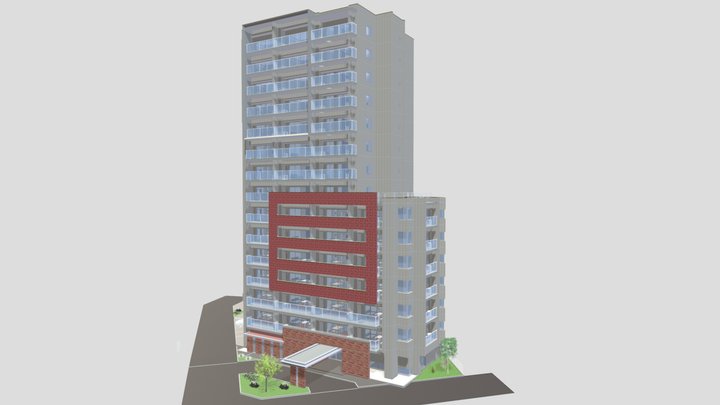 Apartment 1 Overall 3D Model