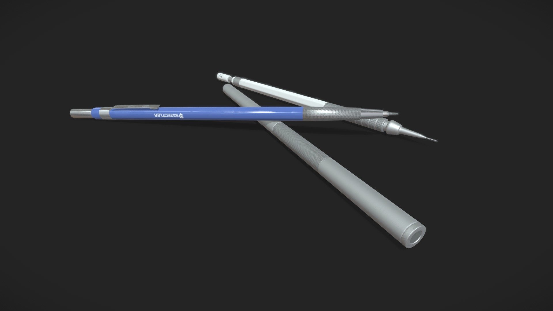 Stationary Download Free 3D model by Ryan_Nein [211922f] Sketchfab