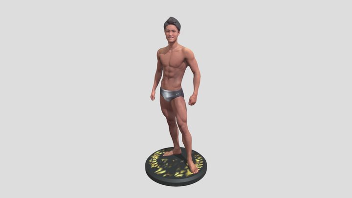 あすかくん 3D Model
