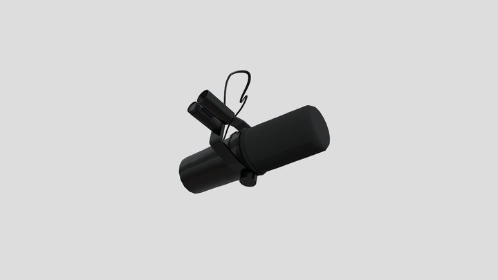 SHURE SM7B 3D Model
