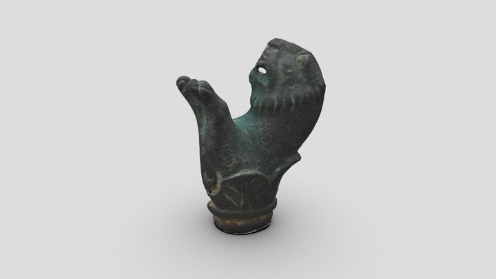 Manche en bronze du I-IIe siècle ap. n. è. 3D Model