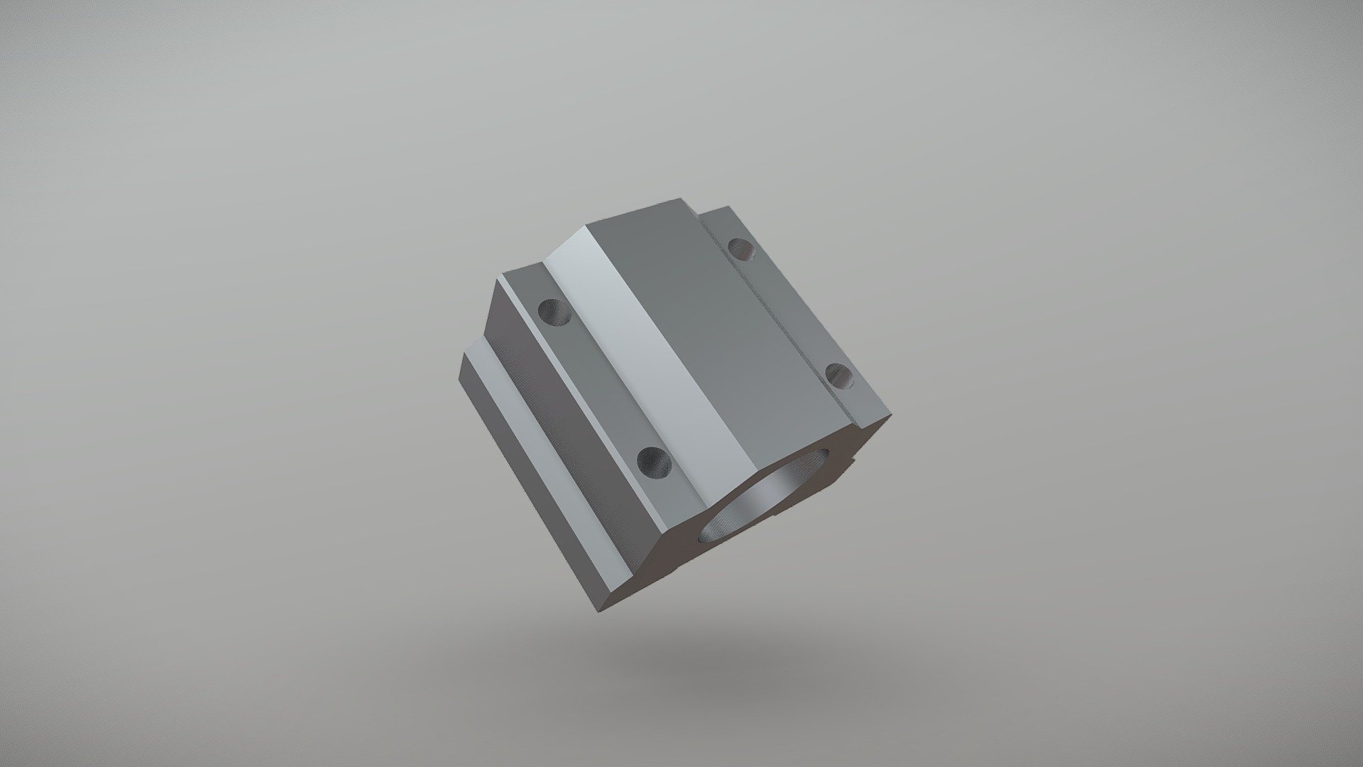 Linear Bearing Platform SC8UU dummy Download Free 3D model by