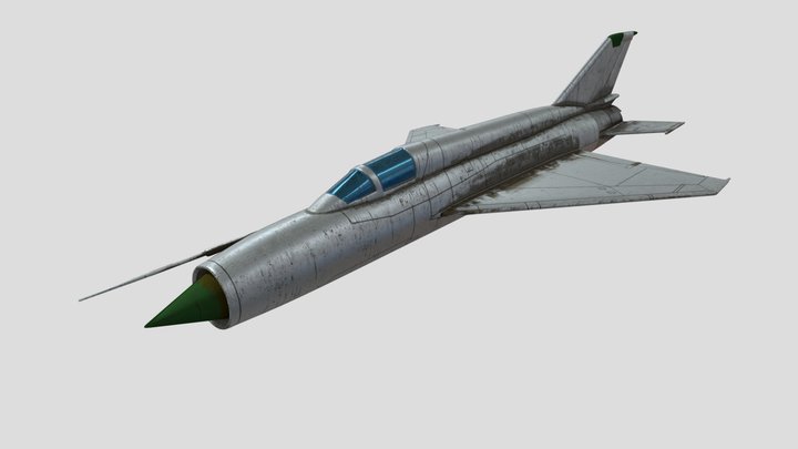MiG-21bis 3D Model