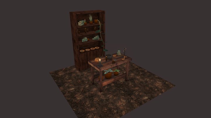 Herbalist Lopez 3D Model