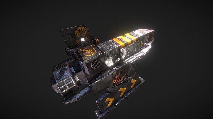 Attack Fighter 3D Model
